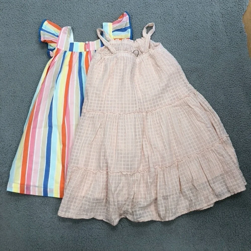 Zara Tucker & Tate Cotton Sundress Lot Girls 6 School Play Summer Party Vacation